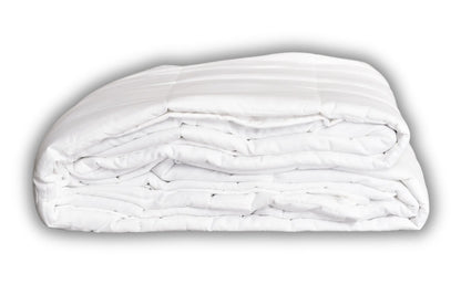 שמיכה כבדה לבנה מרגיעה 100% כותנה לשיפור השינה שלכם בלילה 9 ק"ג