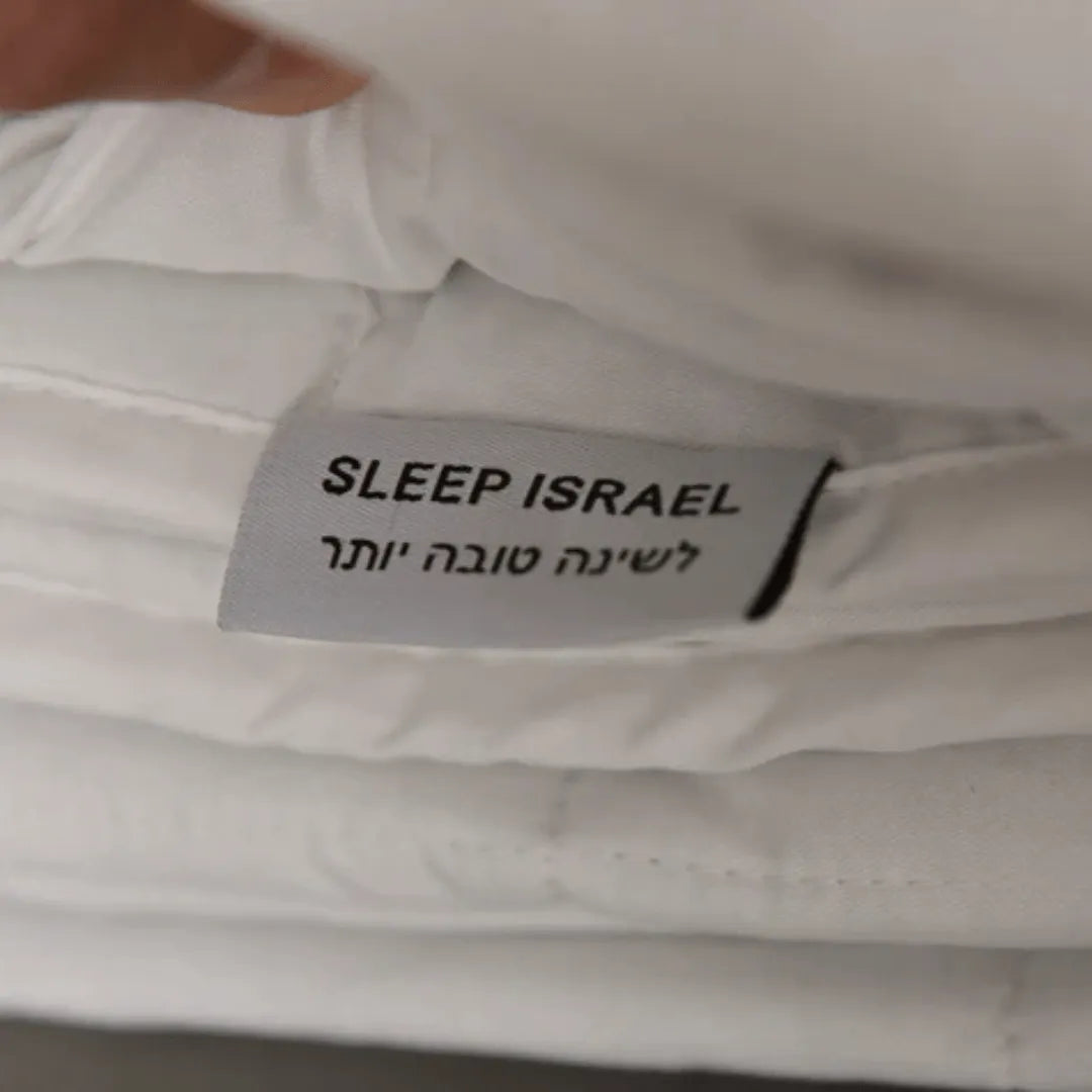 שמיכה כבדה לבנה מרגיעה 100% כותנה לשיפור השינה שלכם בלילה 9 ק"ג - מתאימה לכל עונות השנה
