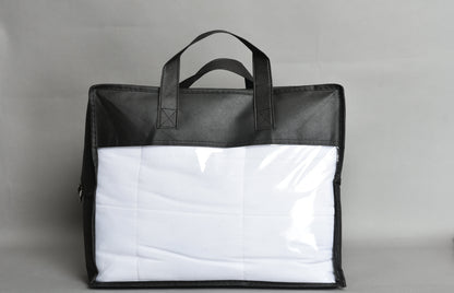 שמיכה כבדה מרגיעה ומשחררת לחץ- מתאימה לטיפול חרדה, ADHD ושינה עמוקה