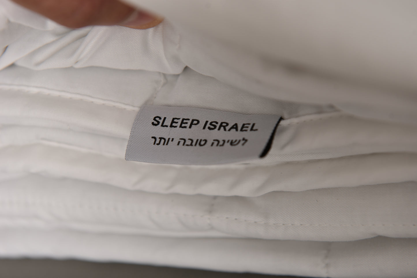 שמיכה כבדה לבנה מרגיעה 100% כותנה לשיפור השינה שלכם בלילה 9 ק"ג