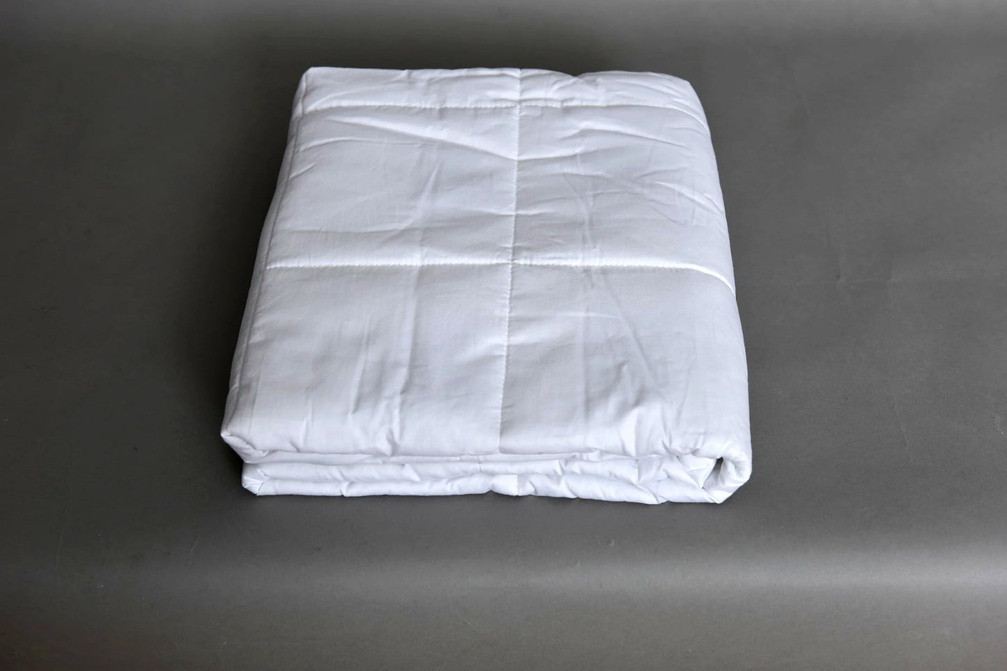 שמיכה כבדה לבנה מרגיעה 100% כותנה לשיפור השינה שלכם בלילה 2.3 ק"ג (מידת ילדים)