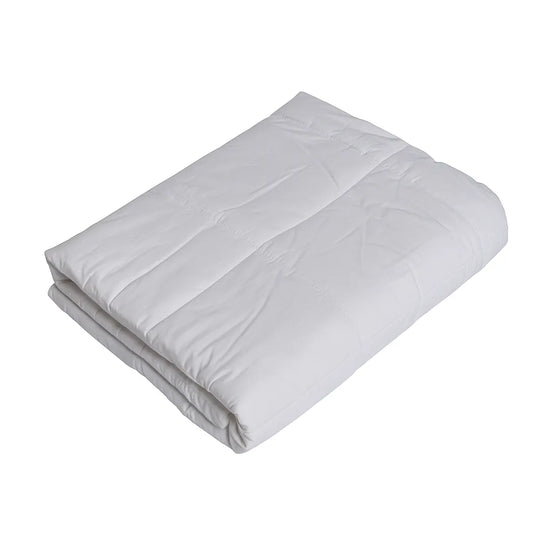 שמיכה כבדה לבנה מרגיעה 100% כותנה לשיפור השינה שלכם בלילה 2.3 ק"ג (מידת ילדים)